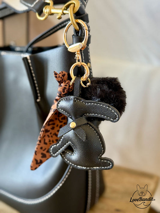 Taschenanhänger Bag Charm Little Bunny Noir LoveBandit