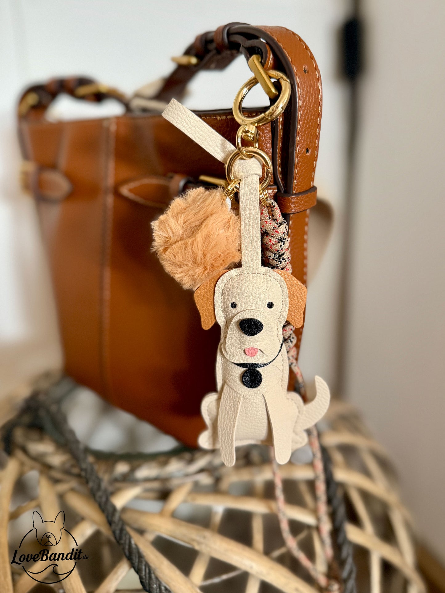 Taschenanhänger Bag Charm Dog Lover Labrador-LoveBandit