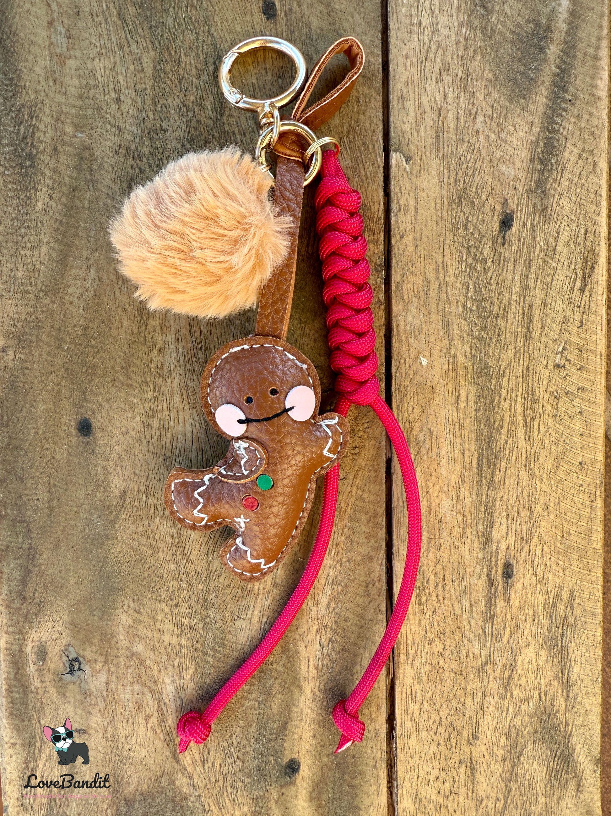 Taschenanhänger Bag Charm Lebkuchenmännchen LoveBandit