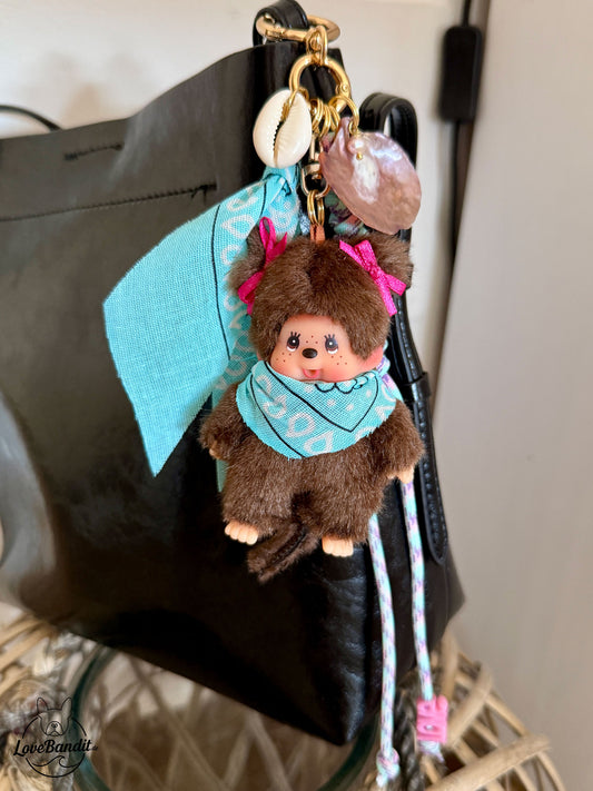 Taschenanhänger Bag Charm Monchhichi Beach Girl-LoveBandit