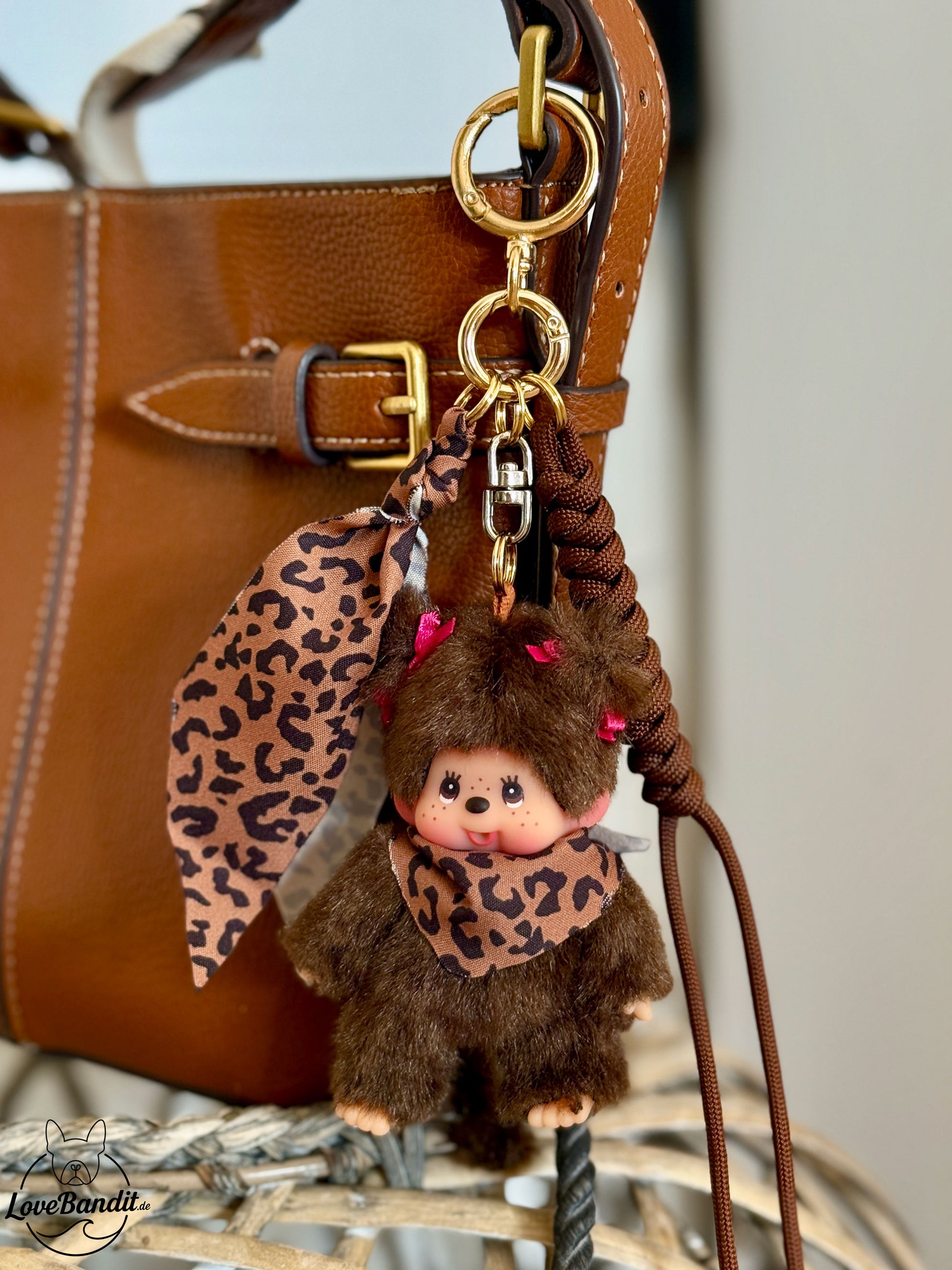 Taschenanhänger Bag Charm Monchhichi Leo - RARITÄT - LoveBandit