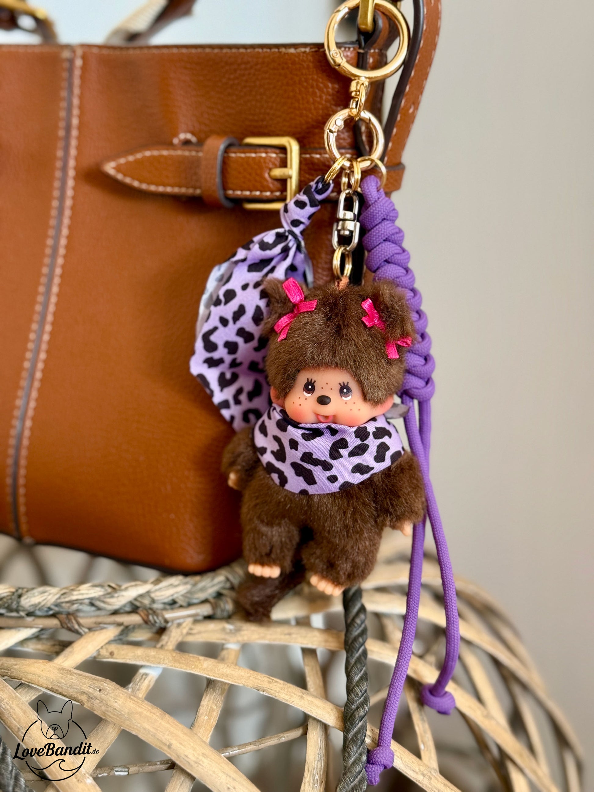 Taschenanhänger Bag Charm Monchhichi Leo - RARITÄT - LoveBandit