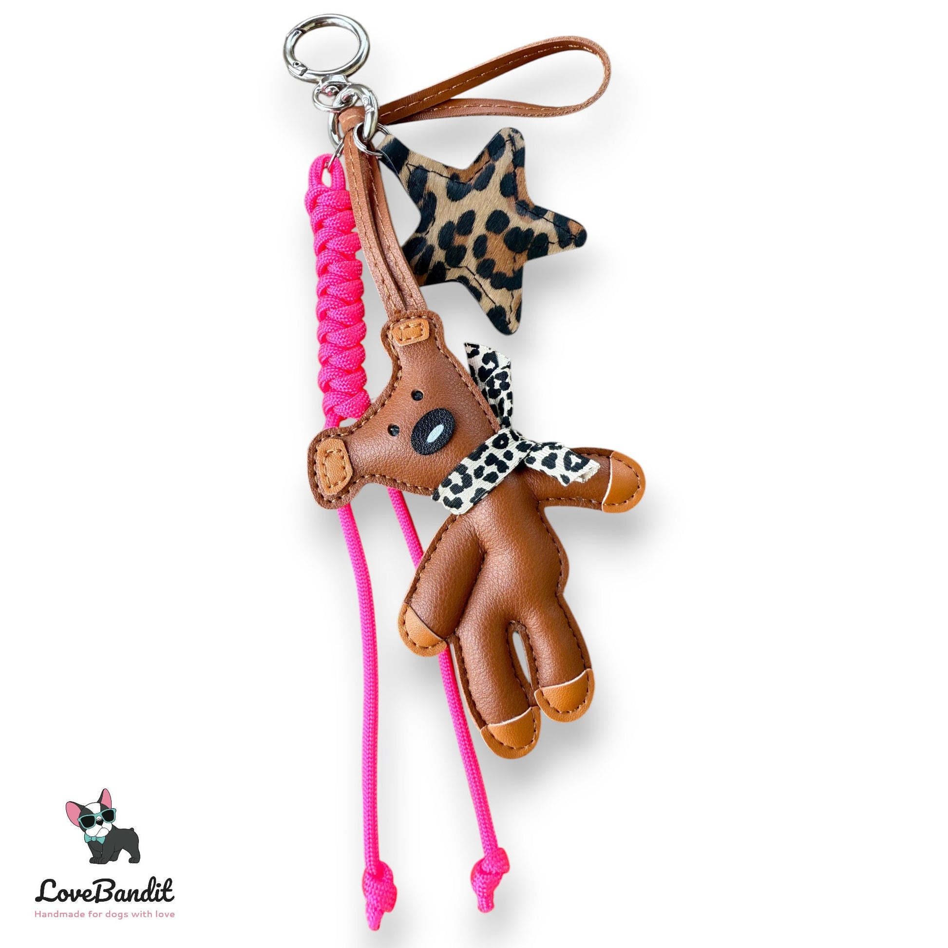 Taschenanhänger Bag Charm frecher Bär Leo LoveBandit