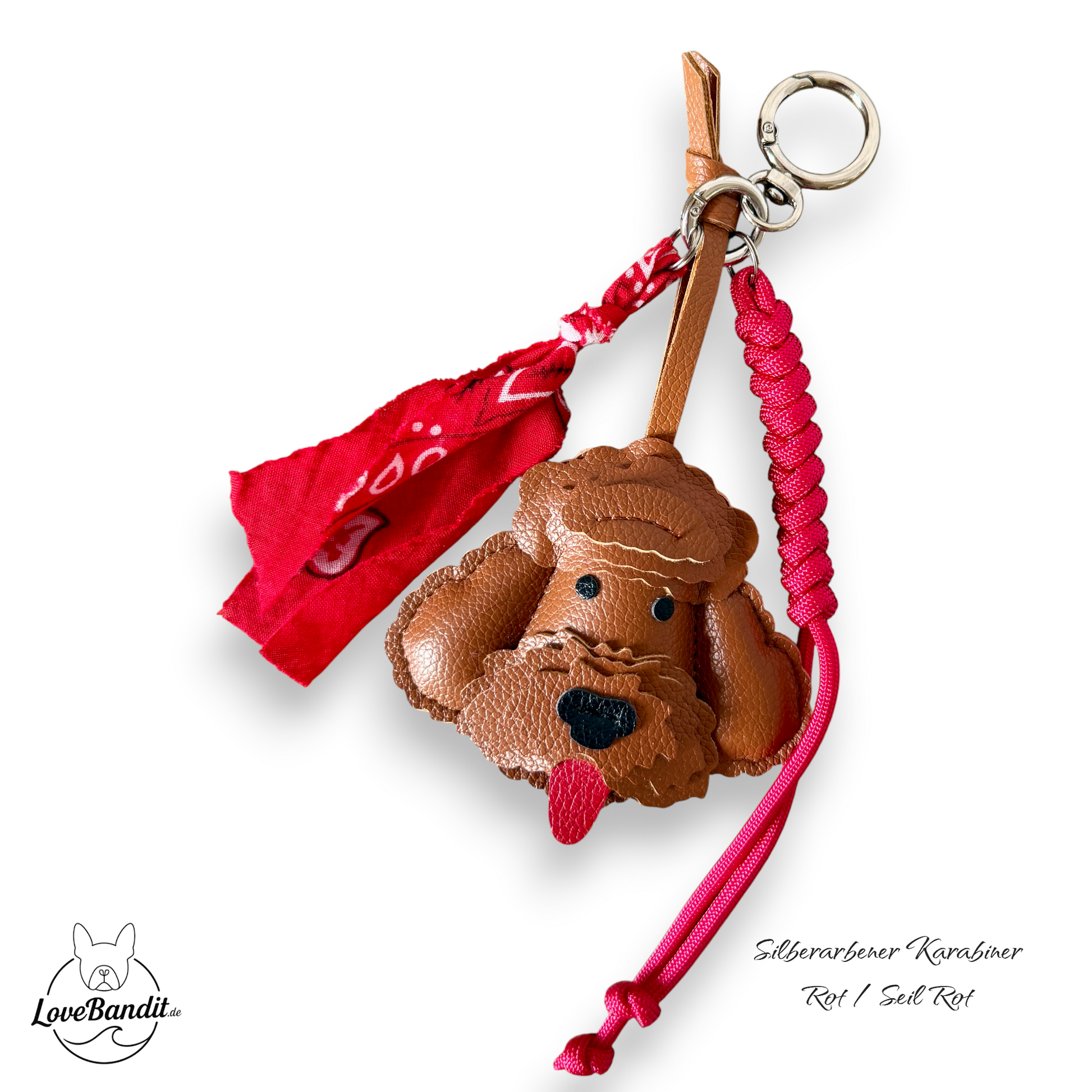 Taschenanhänger Bag Charm Teddy Pudel 🐩 LoveBandit