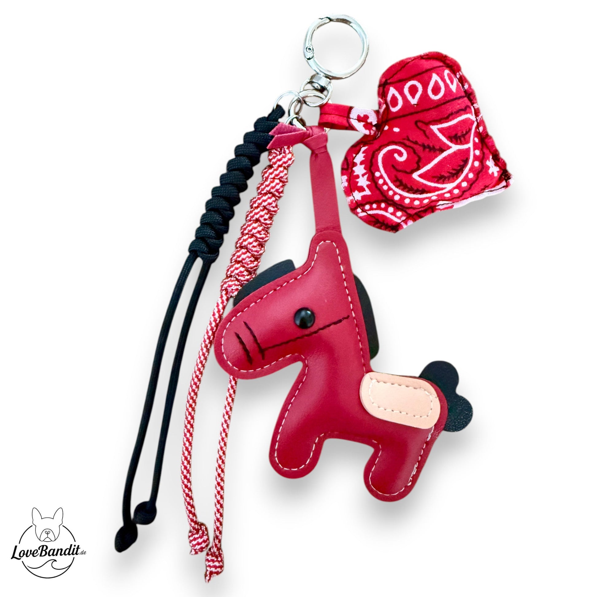 Taschenanhänger Bag Charm Feuerpferd LoveBandit