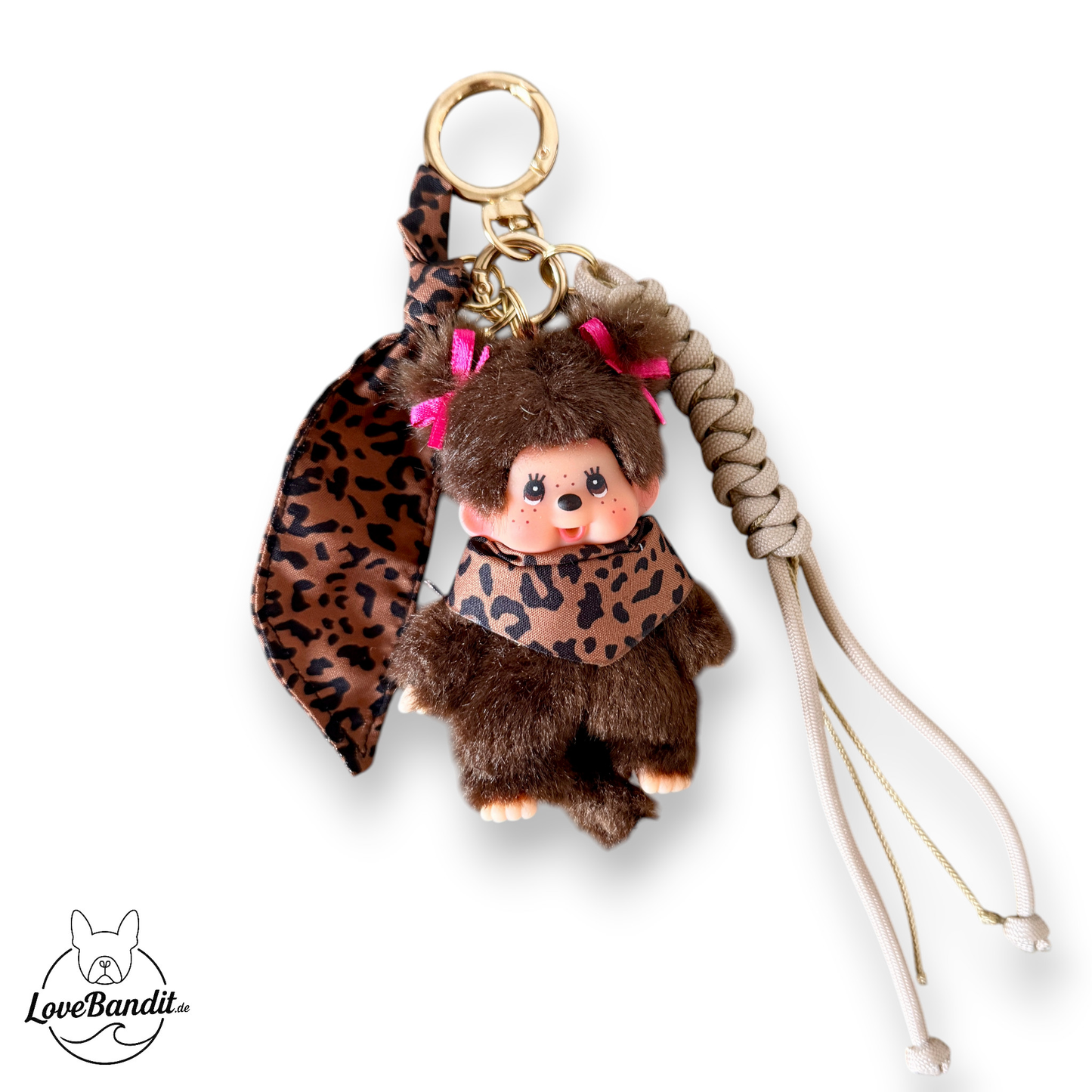 Taschenanhänger Bag Charm Monchhichi Leo - Limitiert LoveBandit