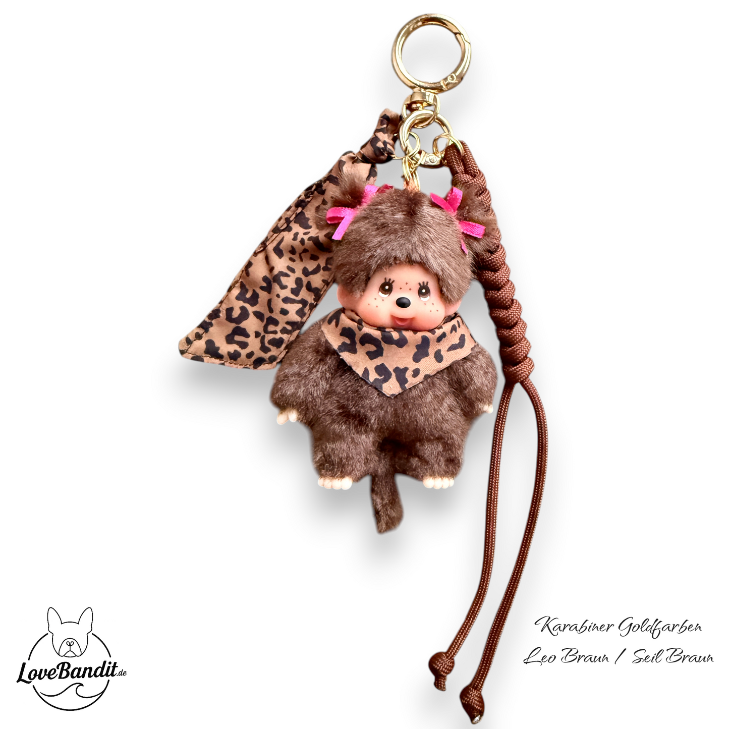 Taschenanhänger Bag Charm Monchhichi Leo - Limitiert LoveBandit