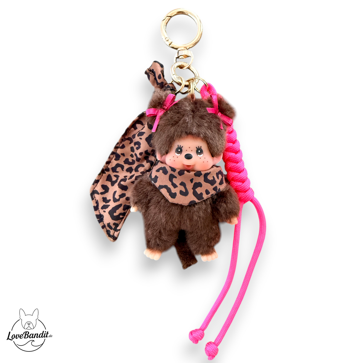 Taschenanhänger Bag Charm Monchhichi Leo - Limitiert LoveBandit