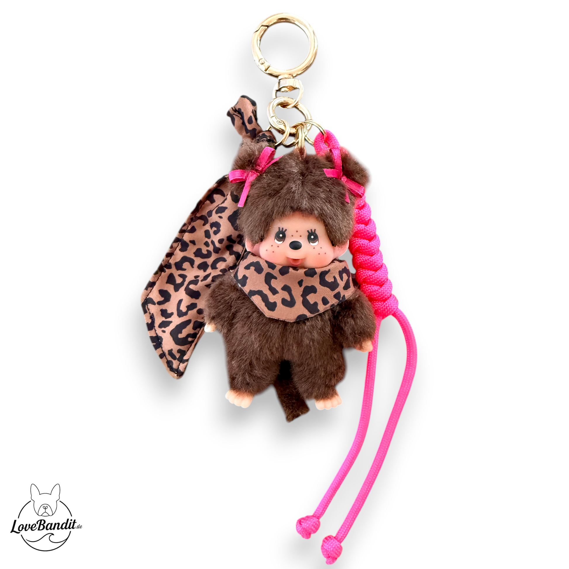 Taschenanhänger Bag Charm Monchhichi Leo - Limitiert LoveBandit