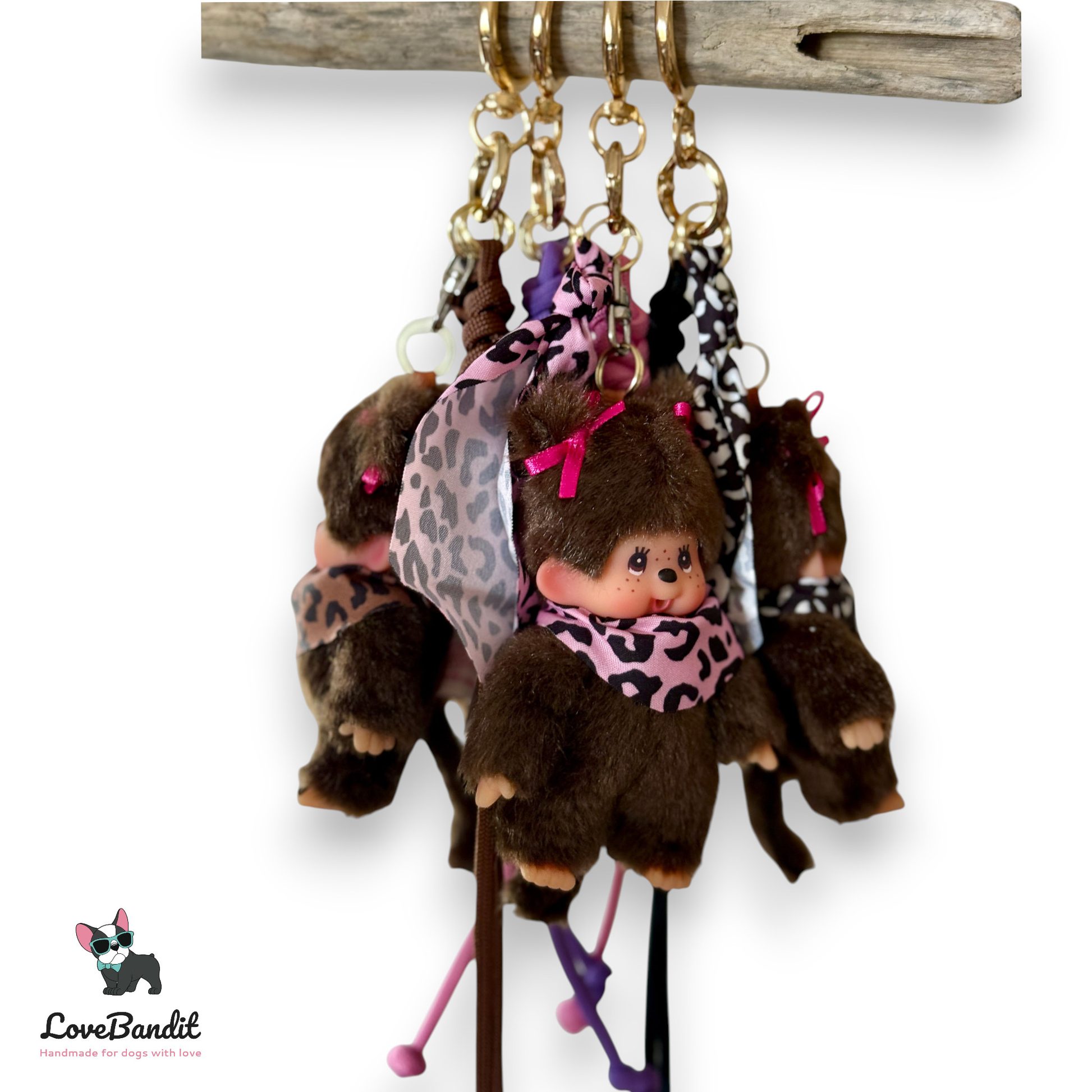 Taschenanhänger Bag Charm Monchhichi Leo - RARITÄT - LoveBandit