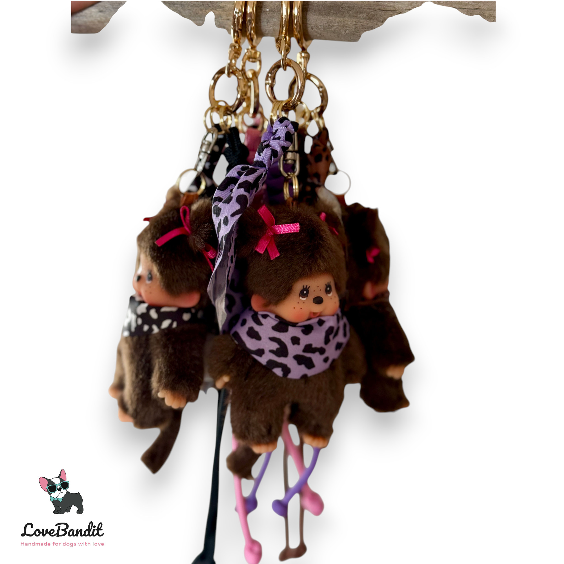 Taschenanhänger Bag Charm Monchhichi Leo - RARITÄT - LoveBandit
