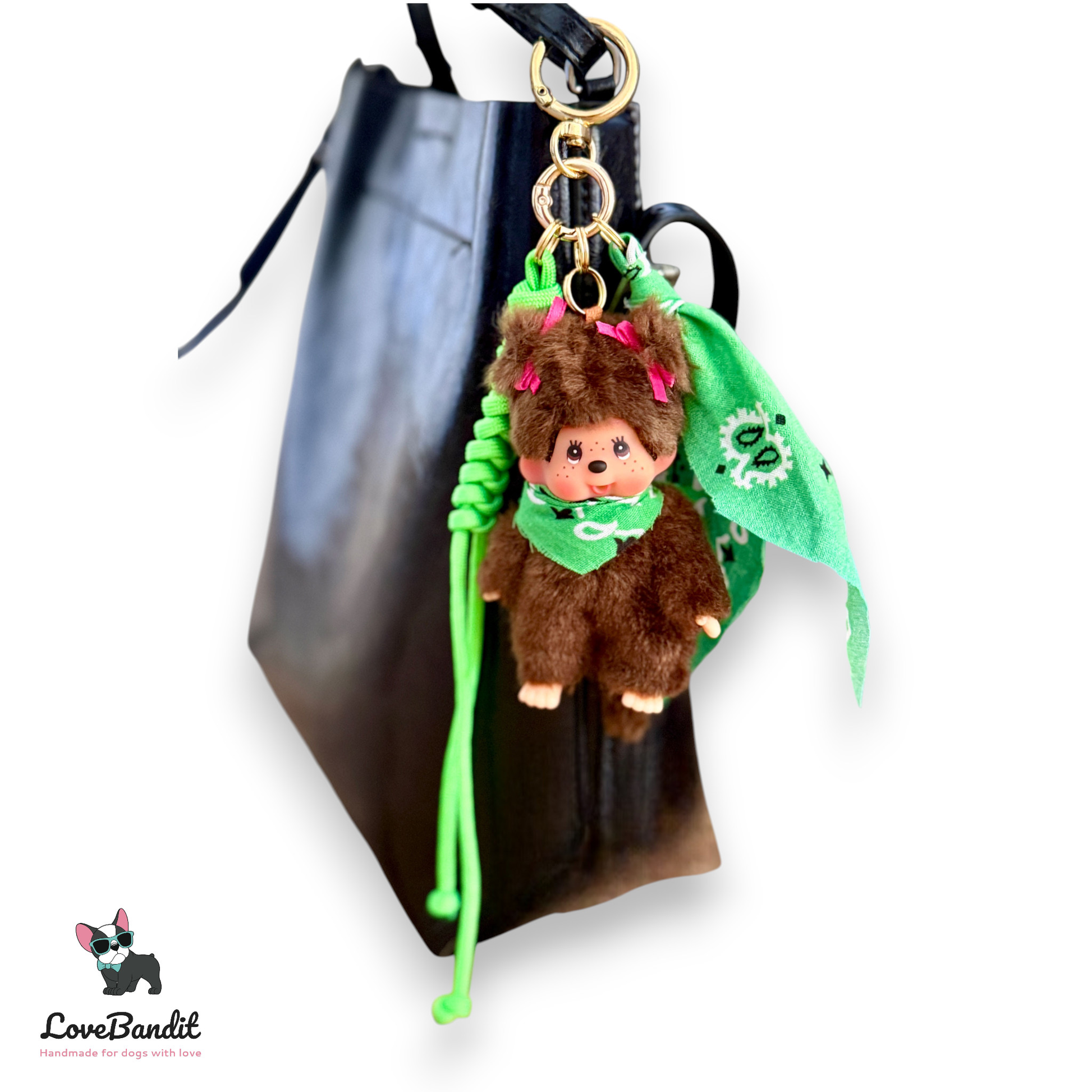 Taschenanhänger Bag Charm Monchhichi Pink - RARITÄT LoveBandit
