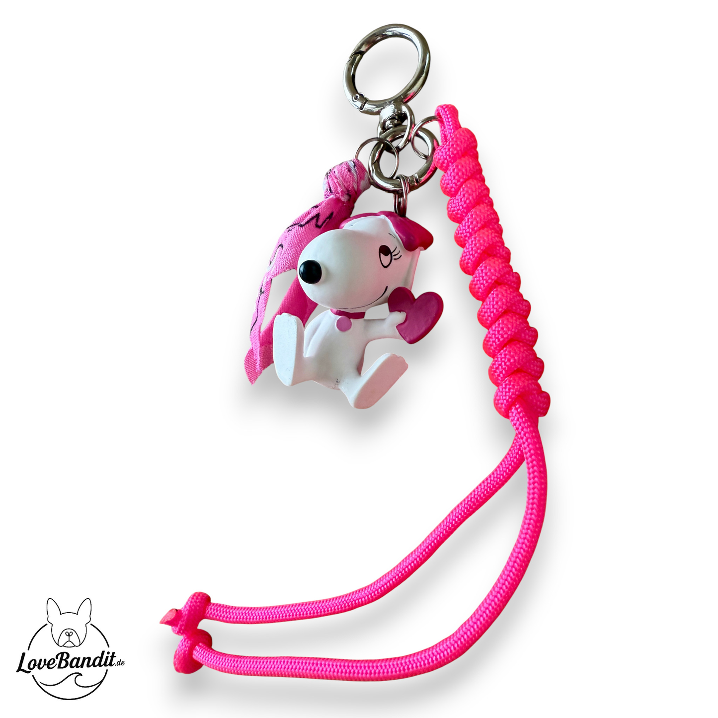 Taschenanhänger Bag Charm Peanuts Belle Love Lovebandit