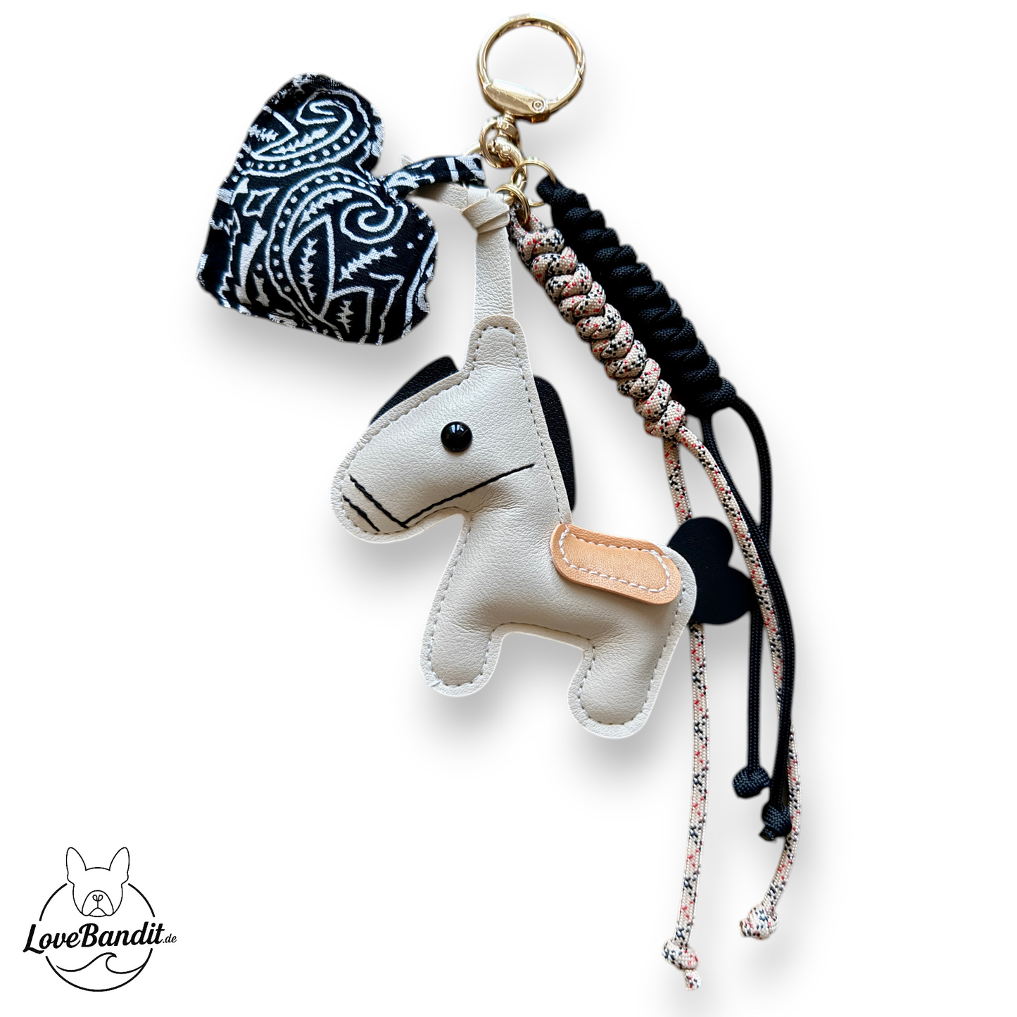 Taschenanhänger Bag Charm Feuerpferd LoveBandit