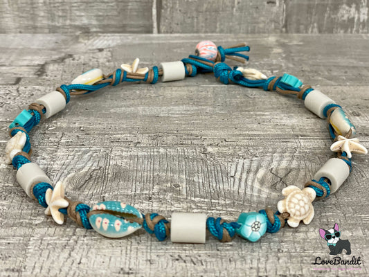 EM Keramik Halsband "Mermaid" Mermaidblue Lovebandit